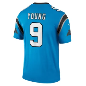 Bryce young carolina panthers nike alternate legend player performance top Blue L