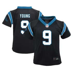 Bryce young carolina panthers nike toddler game jersey Black