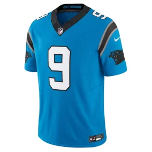 Bryce young carolina panthers nike vapor f.u.s.e. limited jersey Blue M
