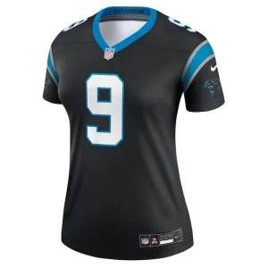 Bryce young carolina panthers nike womens legend player performance top Black M