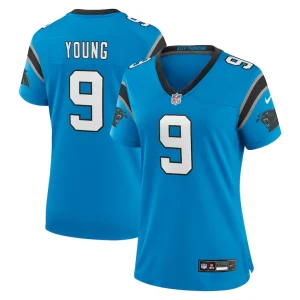 Bryce young carolina panthers nike womens player jersey Blue