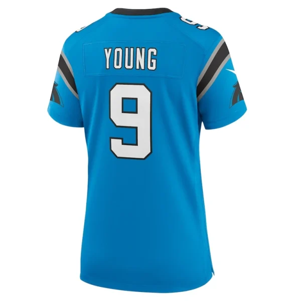 Bryce young carolina panthers nike womens player jersey Blue L