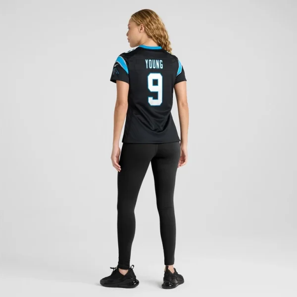 Bryce young carolina panthers nike womens team game jersey Black 2XL