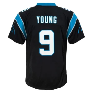 Bryce young carolina panthers nike youth game jersey Black Yth L
