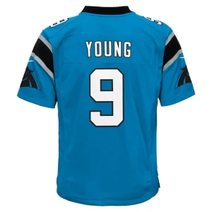 Bryce young carolina panthers nike youth game jersey Blue Yth L