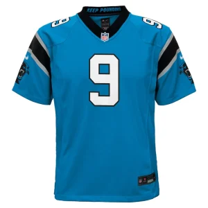 Bryce young carolina panthers nike youth game jersey Blue Yth M