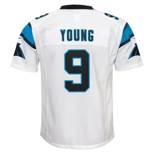 Bryce young carolina panthers nike youth game jersey White Yth L