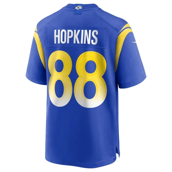 Brycen hopkins los angeles rams nike game jersey Royal L