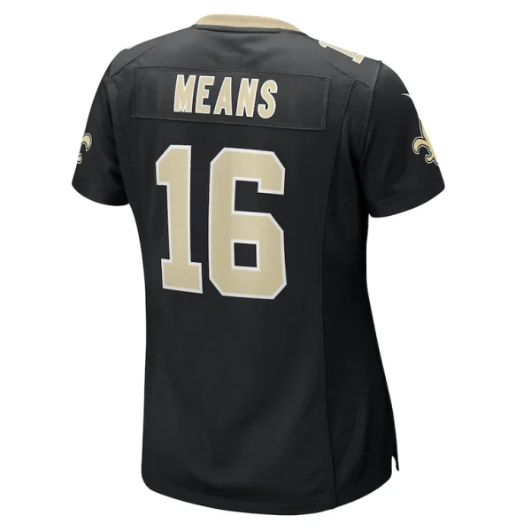 Bub means new orleans saints nike womens game jersey Black L