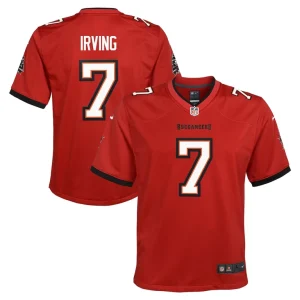 Bucky irving tampa bay buccaneers nike youth team game jersey Red