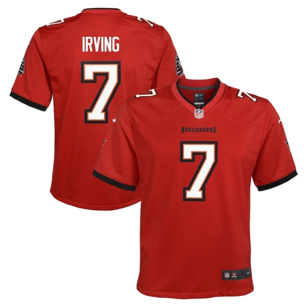 Bucky irving tampa bay buccaneers nike youth team game jersey Red