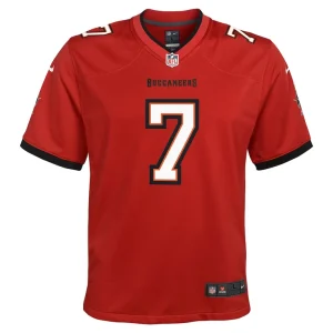 Bucky irving tampa bay buccaneers nike youth team game jersey Red Yth M