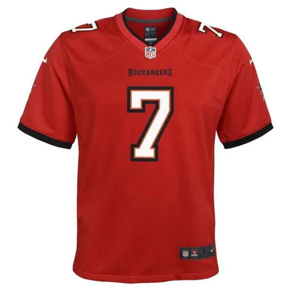 Bucky irving tampa bay buccaneers nike youth team game jersey Red Yth M