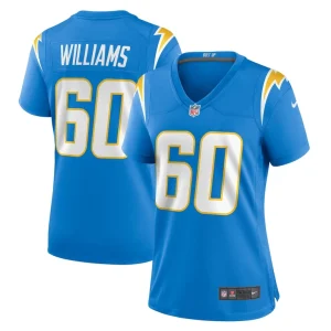 Bucky williams los angeles chargers nike womens game jersey Powder blue