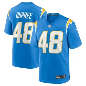 Bud dupree los angeles chargers nike team game jersey Powder blue