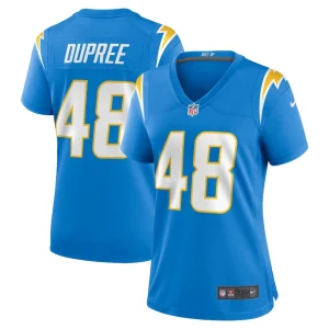 Bud dupree los angeles chargers nike womens team game jersey Powder blue