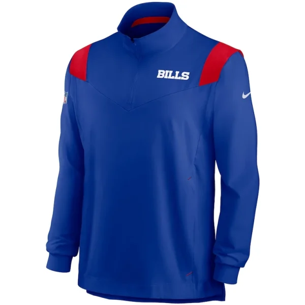 Buffalo bills nike 2021 sideline coaches repel quarter zip jacket Royal M
