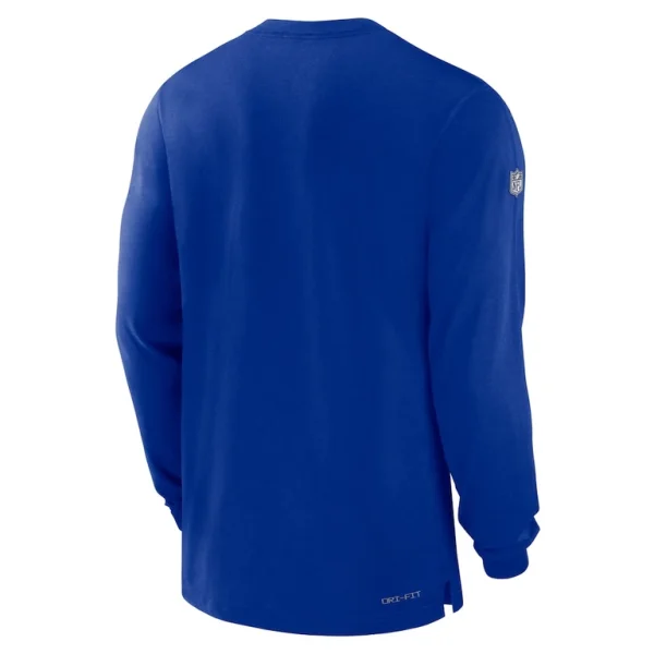 Buffalo bills nike 2023 sideline performance long sleeve t shirt Royal L