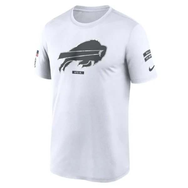 Buffalo bills nike 2024 salute to service legend performance t shirt White M