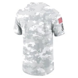 Buffalo bills nike 2024 salute to service performance t shirt Arctic camo L