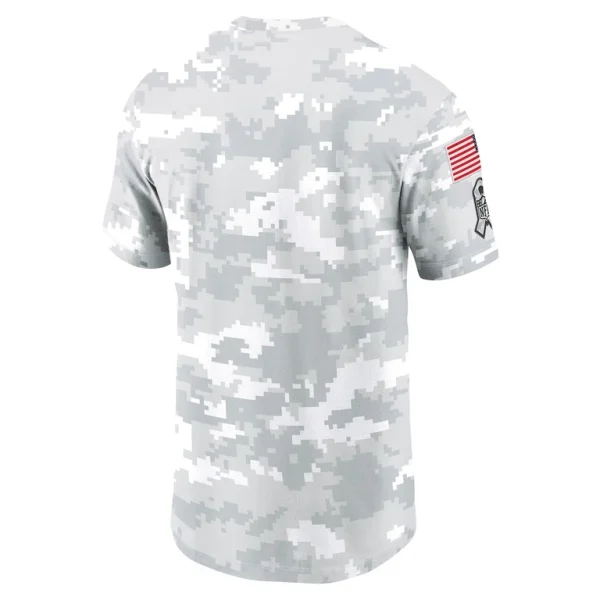 Buffalo bills nike 2024 salute to service performance t shirt Arctic camo L
