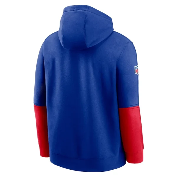 Buffalo bills nike 2024 sideline club pullover hoodie Royal L