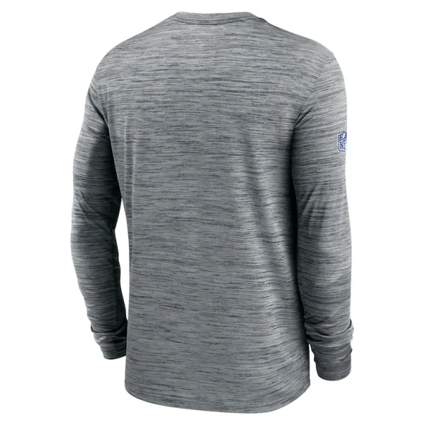 Buffalo bills nike 2024 sideline velocity performance long sleeve t shirt Gray L