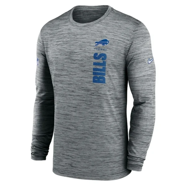Buffalo bills nike 2024 sideline velocity performance long sleeve t shirt Gray M
