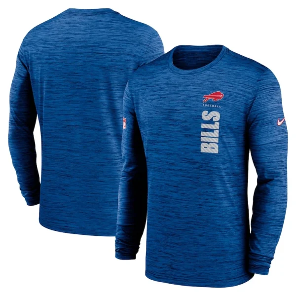 Buffalo bills nike 2024 sideline velocity performance long sleeve t shirt Royal