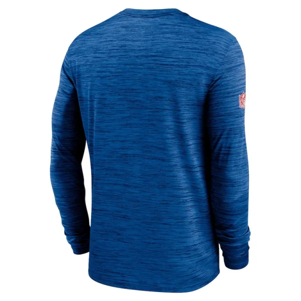 Buffalo bills nike 2024 sideline velocity performance long sleeve t shirt Royal L