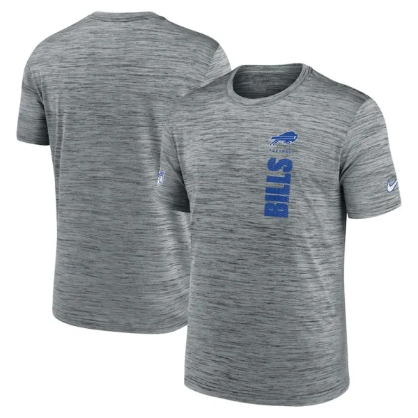 Buffalo bills nike 2024 sideline velocity performance t shirt Gray
