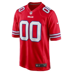 Buffalo bills nike alternate custom game jersey Red M