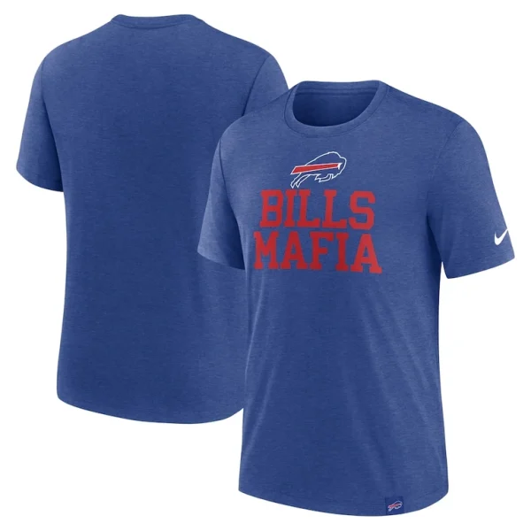 Buffalo bills nike blitz tri blend t shirt Royal
