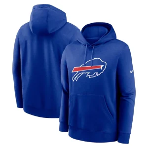 Buffalo bills nike club logo pullover hoodie Royal
