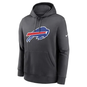Buffalo bills nike club logo pullover hoodie anthracite Multi M