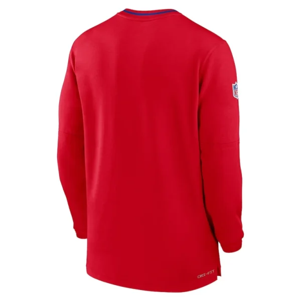 Buffalo bills nike coach half zip sweatshirt Red L