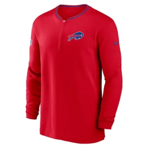 Buffalo bills nike coach half zip sweatshirt Red M