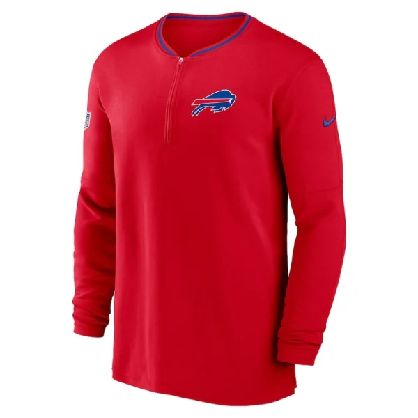 Buffalo bills nike coach half zip sweatshirt Red M