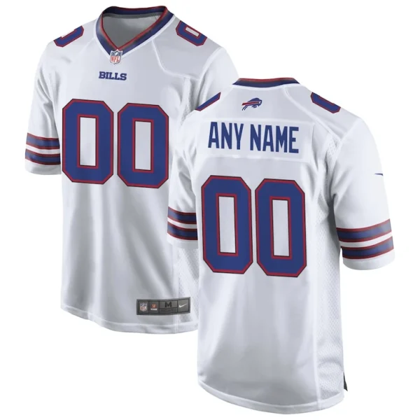 Buffalo bills nike custom game jersey White