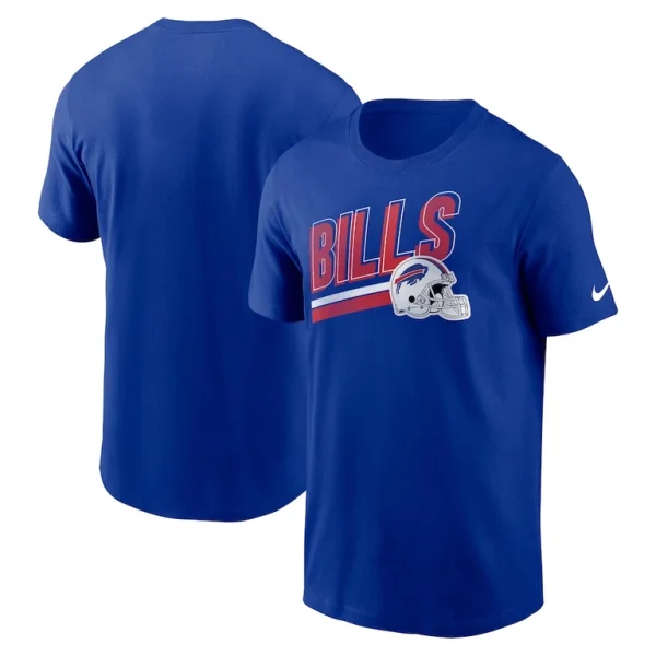 Buffalo bills nike essential blitz lockup t shirt Royal