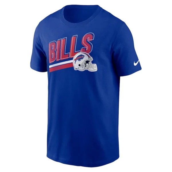 Buffalo bills nike essential blitz lockup t shirt Royal M