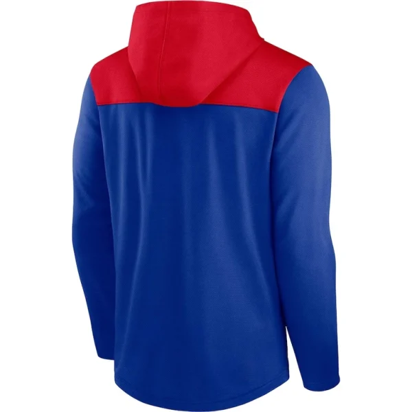 Buffalo bills nike fan gear pullover hoodie Royal L