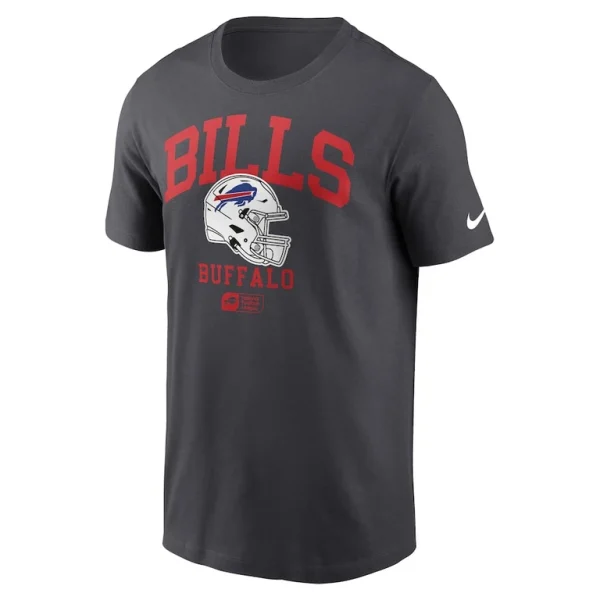 Buffalo bills nike helmet essential t shirt anthracite Multi M