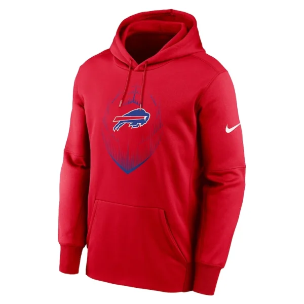 Buffalo bills nike icon performance pullover hoodie Red M