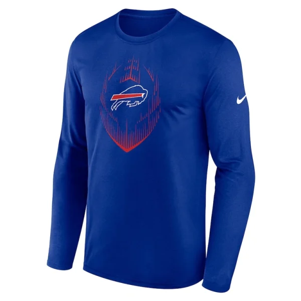 Buffalo bills nike legend icon long sleeve t shirt Royal M