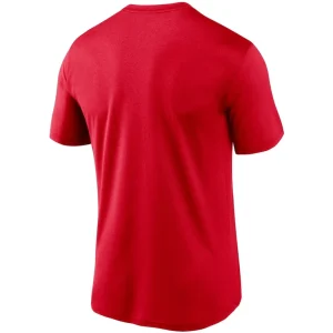 Buffalo bills nike logo essential legend performance t shirt Red L