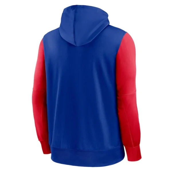 Buffalo bills nike performance full zip hoodie Royal L