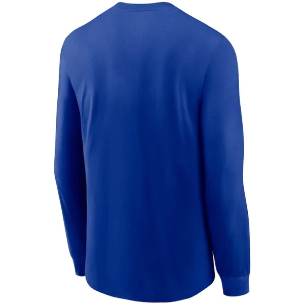 Buffalo bills nike primary logo long sleeve t shirt Royal L