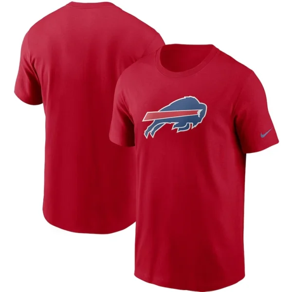 Buffalo bills nike primary logo t shirt Red