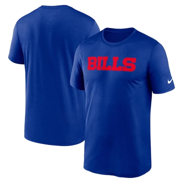 Buffalo bills nike primetime legend wordmark performance t shirt Royal